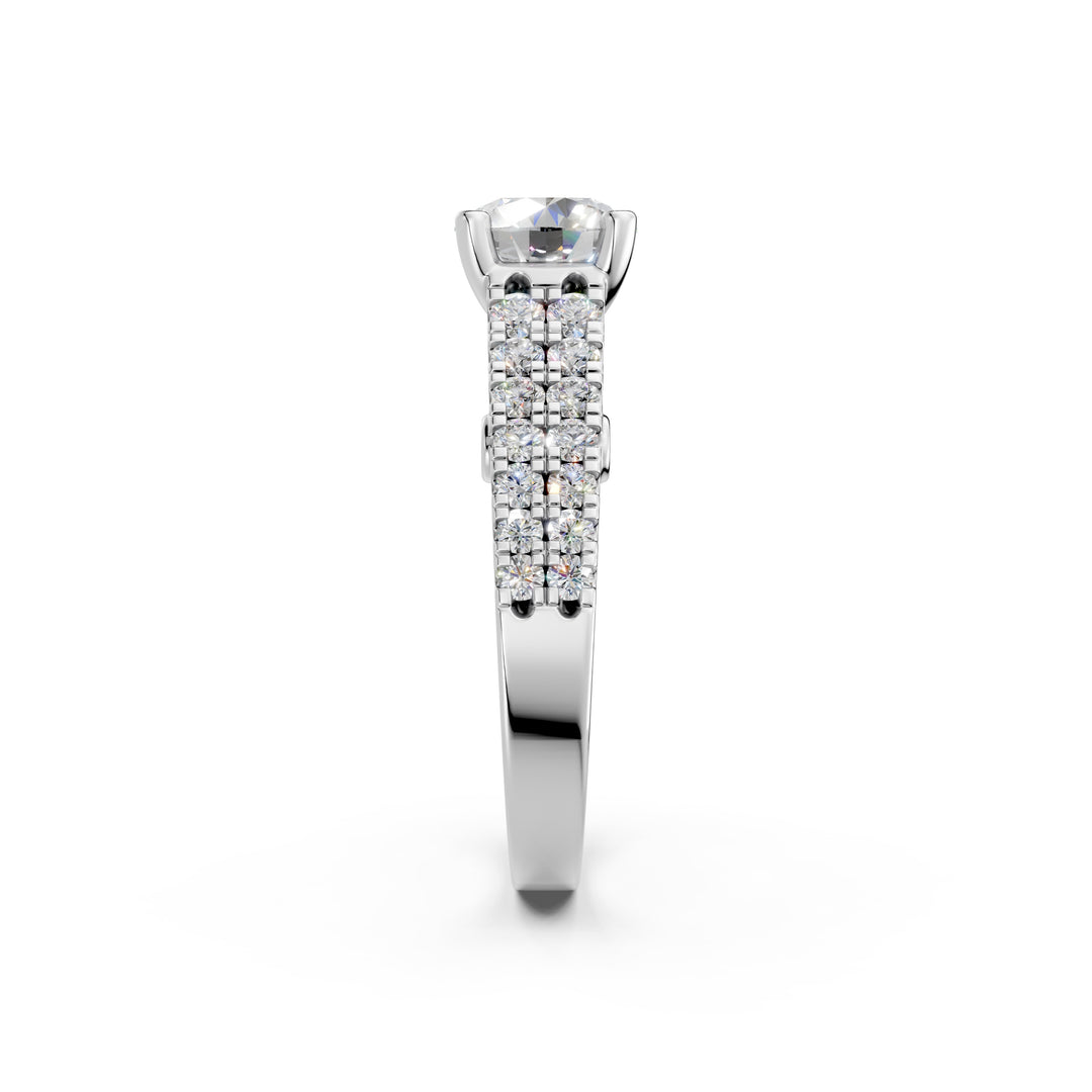 Cami Oval Solitaire Diamond Ladies Ring