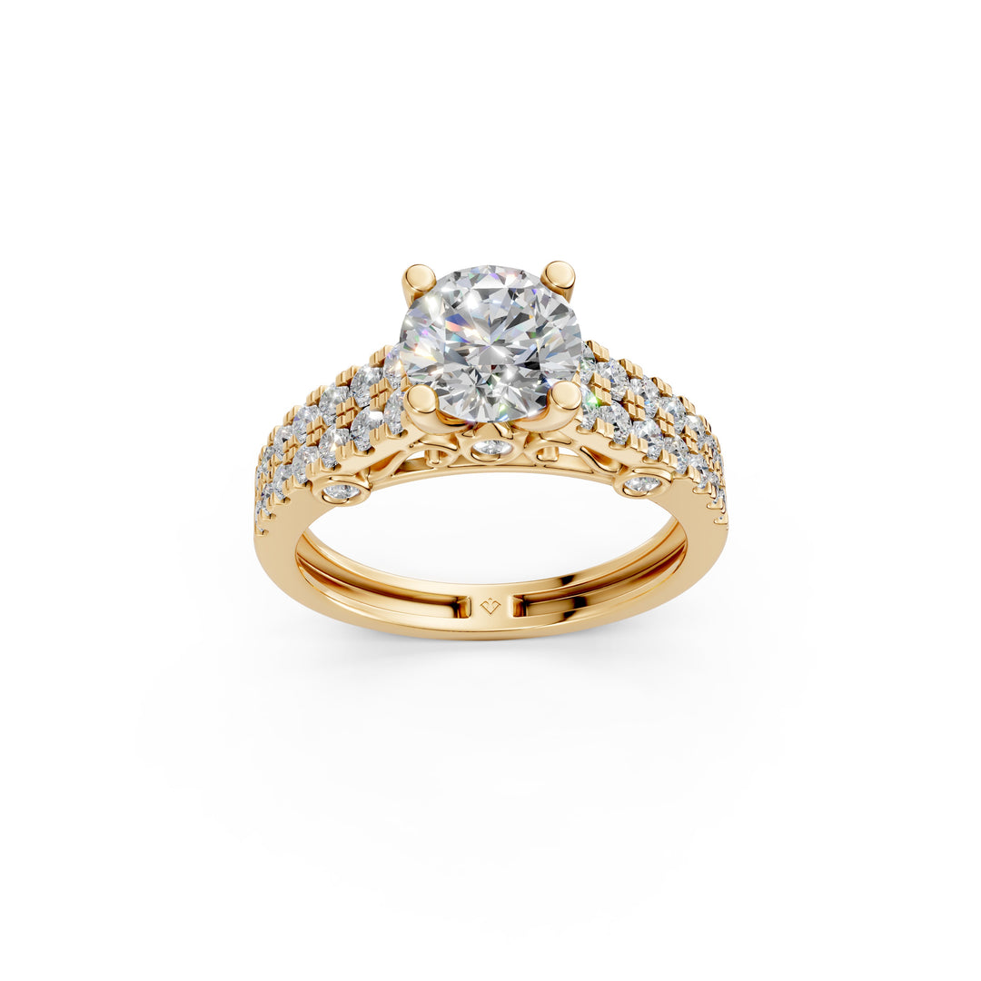 Cami Oval Solitaire Diamond Ladies Ring