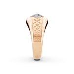 Load image into Gallery viewer, Peter Round Solitaire Gents Ring
