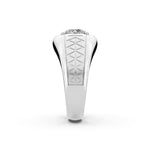 Load image into Gallery viewer, Peter Round Solitaire Gents Ring
