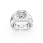 Load image into Gallery viewer, Marcus Emerald Solitaire Gents Ring
