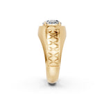 Load image into Gallery viewer, Arjun Oval Solitaire Gents Ring
