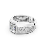 Load image into Gallery viewer, Hunter Emerald Solitaire Gents Ring
