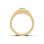 Load image into Gallery viewer, Hunter Emerald Solitaire Gents Ring
