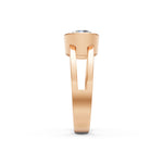 Load image into Gallery viewer, Aroha Round Solitaire Diamond Men Ring
