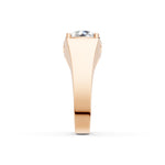 Load image into Gallery viewer, Aariel Round Solitaire Diamond Men Ring
