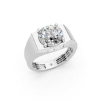 Load image into Gallery viewer, Aariel Round Solitaire Diamond Men Ring
