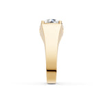 Load image into Gallery viewer, Aariel Round Solitaire Diamond Men Ring

