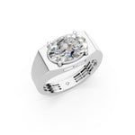 Load image into Gallery viewer, Alira Oval Solitaire Diamond Men Ring
