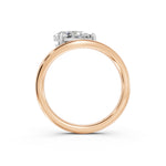 Load image into Gallery viewer, Aeris Pear Solitaire Diamond Womens Ring

