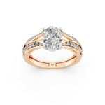 Load image into Gallery viewer, Aiyana Round Solitaire Diamond Womens Ring
