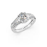 Load image into Gallery viewer, Aiyana Round Solitaire Diamond Womens Ring
