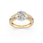 Load image into Gallery viewer, Aiyana Round Solitaire Diamond Womens Ring
