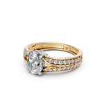 Load image into Gallery viewer, Aiyana Round Solitaire Diamond Womens Ring
