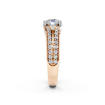 Load image into Gallery viewer, Alara Round Solitaire Diamond Womens Ring
