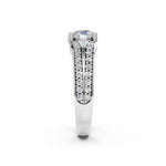 Load image into Gallery viewer, Alara Round Solitaire Diamond Womens Ring
