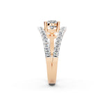 Load image into Gallery viewer, Amira Oval Solitaire Diamond Womens Ring

