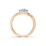 Load image into Gallery viewer, Anora Round Solitaire Diamond Womens Ring
