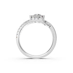 Load image into Gallery viewer, Anora Round Solitaire Diamond Womens Ring
