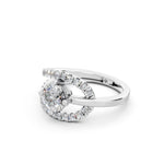 Load image into Gallery viewer, Anora Round Solitaire Diamond Womens Ring
