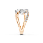Load image into Gallery viewer, Aqira Pear Solitaire Diamond Womens Ring
