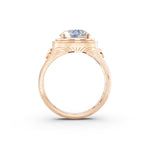 Load image into Gallery viewer, Ariaa Round Solitaire Diamond Men Ring
