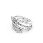 Load image into Gallery viewer, Baela Pear Solitaire Diamond Womens Ring
