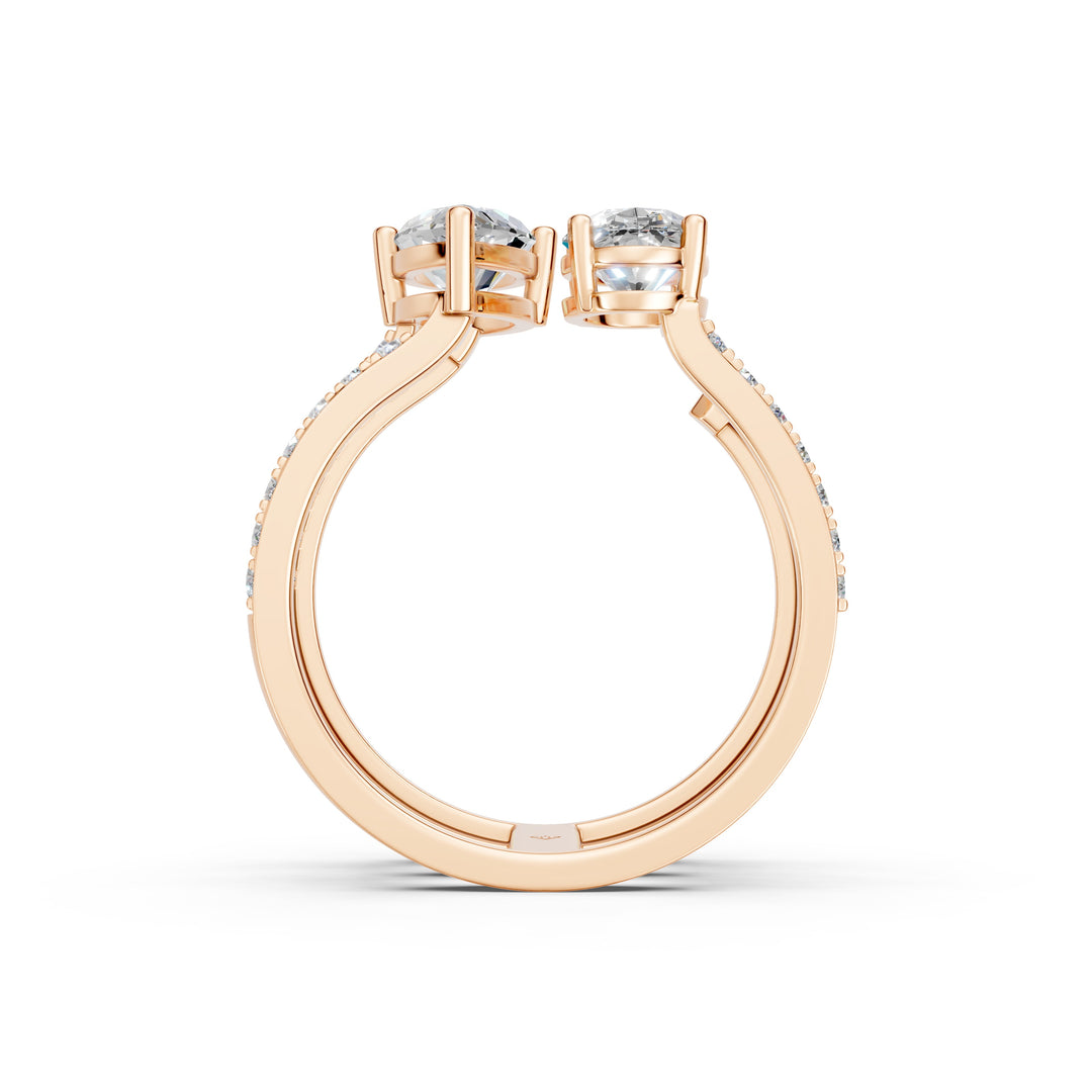 Asera Marquise Solitaire Diamond 3 Womens Ring