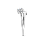 Load image into Gallery viewer, Ayana Round Solitaire Diamond Gap Womens Ring
