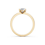 Load image into Gallery viewer, Evira Pear Solitaire Diamond Womens Ring
