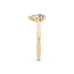 Load image into Gallery viewer, Evira Pear Solitaire Diamond Womens Ring

