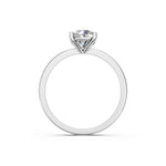 Load image into Gallery viewer, Evara Round Solitaire Diamond Womens Ring

