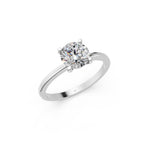 Load image into Gallery viewer, Evara Round Solitaire Diamond Womens Ring
