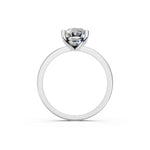 Load image into Gallery viewer, Esha Oval Solitaire Diamond Womens Ring
