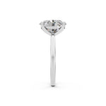 Load image into Gallery viewer, Esha Oval Solitaire Diamond Womens Ring
