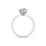 Load image into Gallery viewer, Eraza Round Solitaire Diamond Womens Ring
