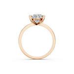 Load image into Gallery viewer, Emira Pear Solitaire Diamond Womens Ring
