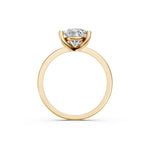 Load image into Gallery viewer, Emira Pear Solitaire Diamond Womens Ring
