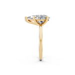 Load image into Gallery viewer, Emira Pear Solitaire Diamond Womens Ring

