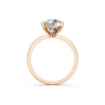 Load image into Gallery viewer, Emara Round Solitaire Diamond Womens Ring
