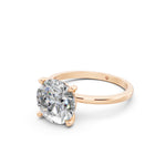 Load image into Gallery viewer, Emara Round Solitaire Diamond Womens Ring
