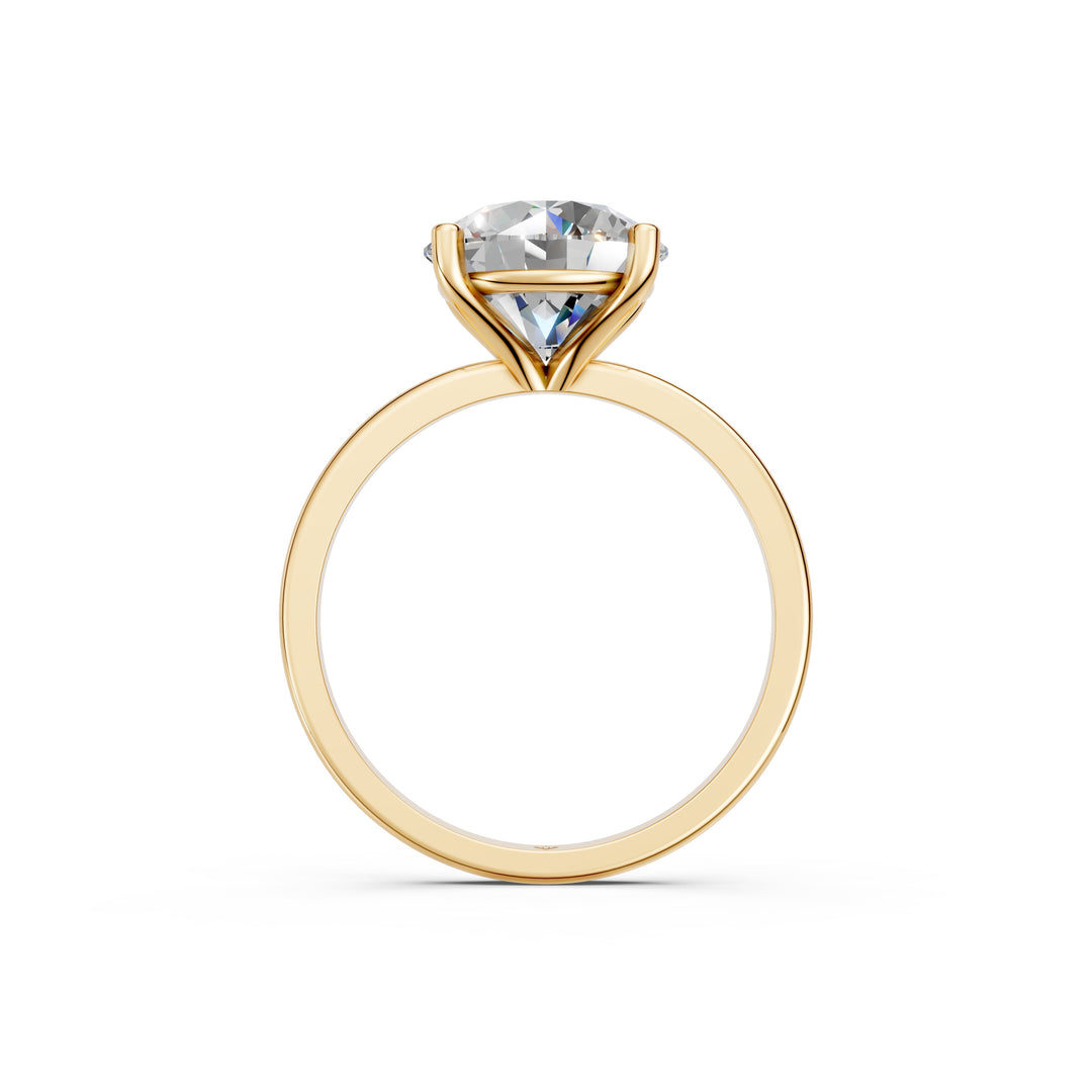 Emara Round Solitaire Diamond Womens Ring