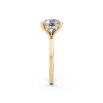Load image into Gallery viewer, Emara Round Solitaire Diamond Womens Ring
