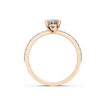 Load image into Gallery viewer, Elora Oval Solitaire Diamond Womens Ring
