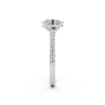 Load image into Gallery viewer, Elora Oval Solitaire Diamond Womens Ring
