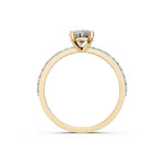 Load image into Gallery viewer, Elora Oval Solitaire Diamond Womens Ring
