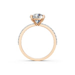 Load image into Gallery viewer, Drisa Round Solitaire Diamond Womens Ring
