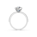 Load image into Gallery viewer, Drisa Round Solitaire Diamond Womens Ring
