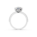 Load image into Gallery viewer, Diora Pear Solitaire Diamond Womens Ring
