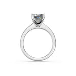 Load image into Gallery viewer, Lunara Emerald Solitaire Diamond Womens Ring
